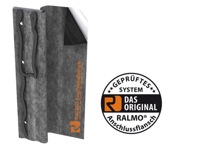 RALMO®-Anschlussflansch einteilig mit 2 Hohlkehlen – BITUMEN