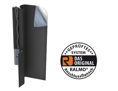 RALMO®-Anschlussflansch aus EPDM-Butyl / wechselseitig