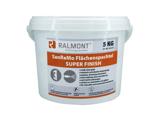 Produktbilder RALMO® – SanReMo-Flächenspachtel